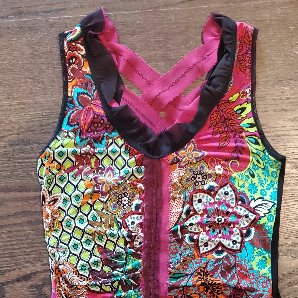 Womens tank made by Garella Size 3 (M)